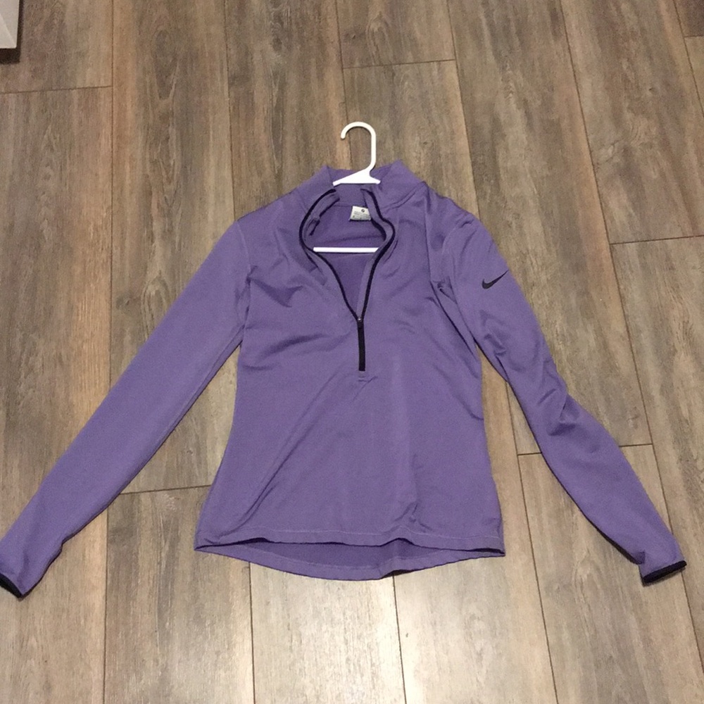 Nike pro Dri-fit purple pullover